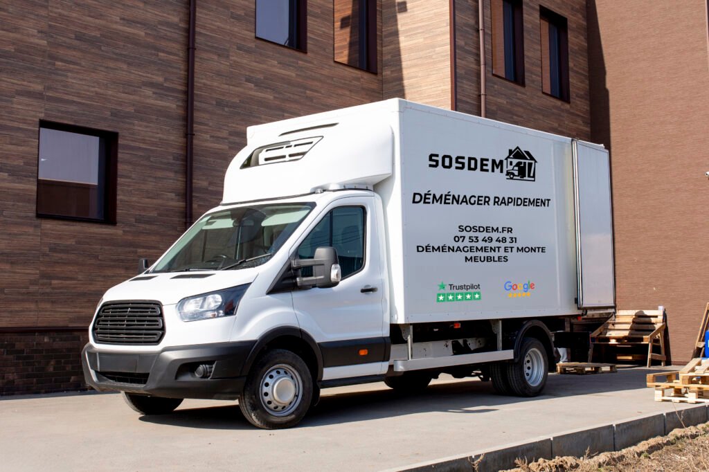 Camion de déménagement SOSDEM